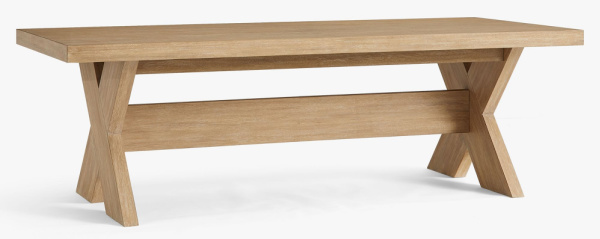 Modern farmhouse extending dining table