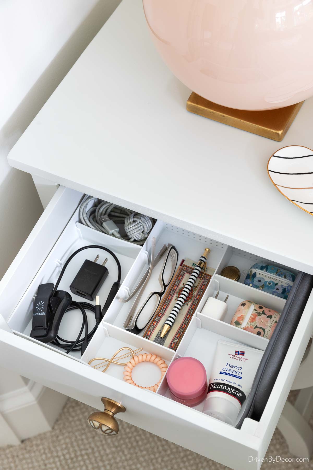 How to Keep Drawer Organizers from Sliding with Museum Gel