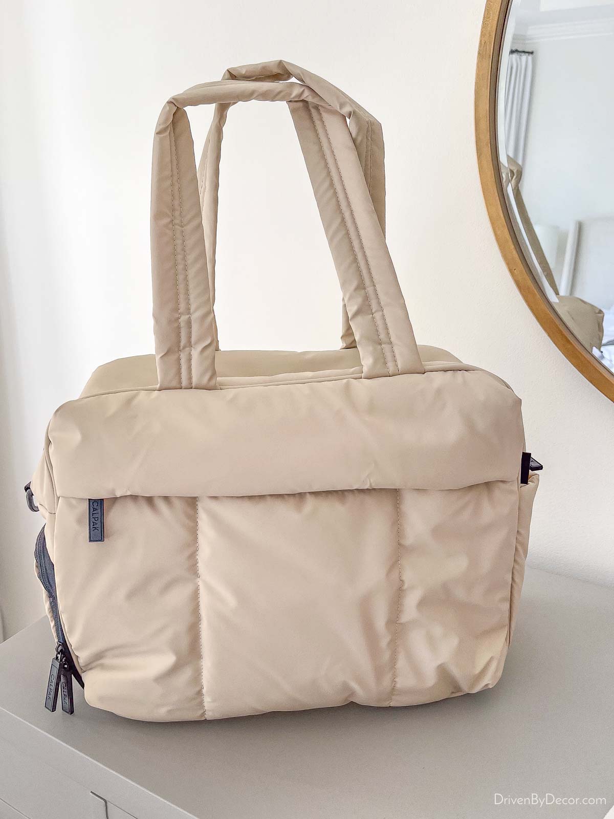 A travel bag that's perfect as a carry-on, weekender bag, or gym bag