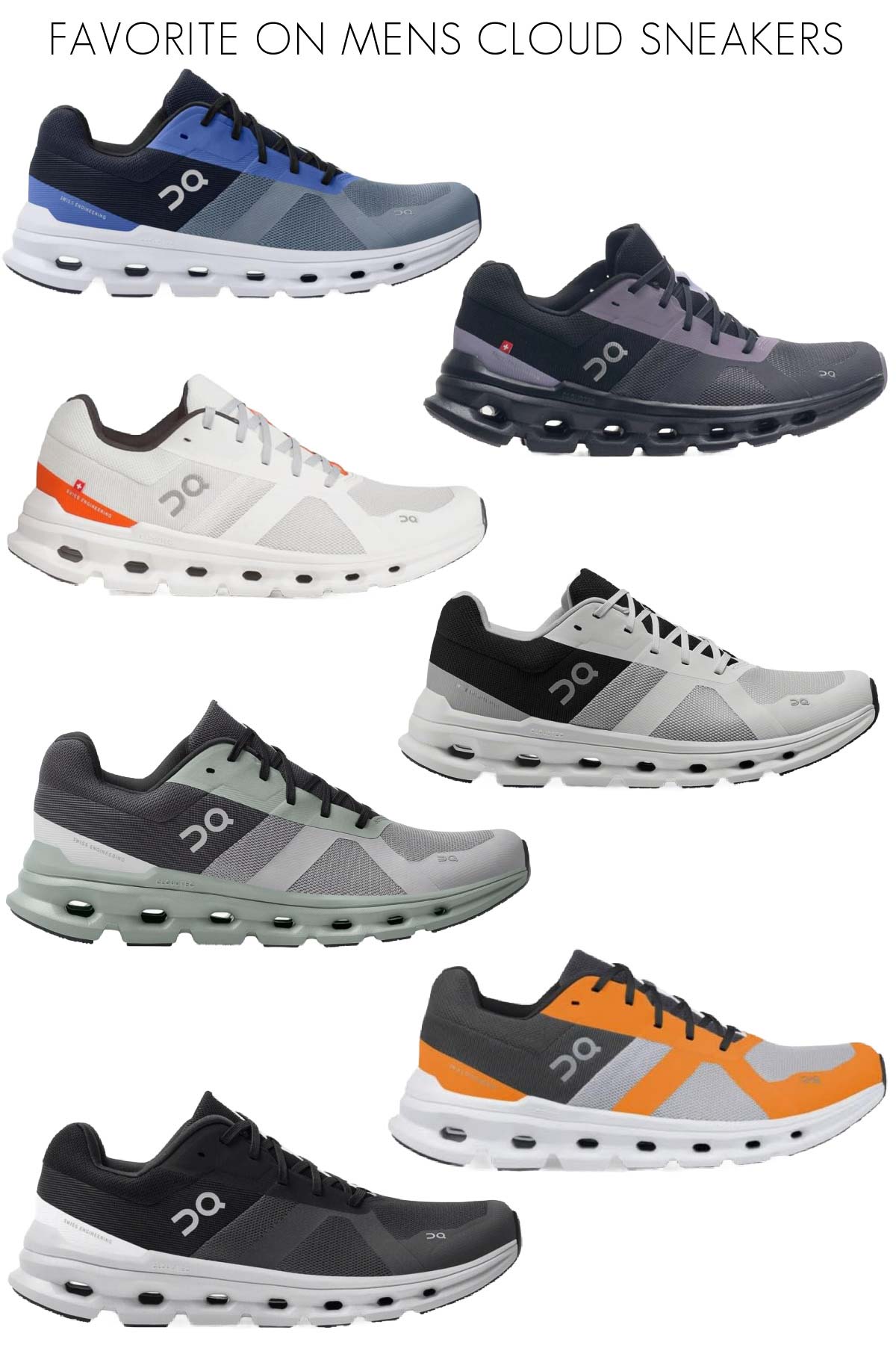 On Cloud running shoes for men as a Christmas wish list gift