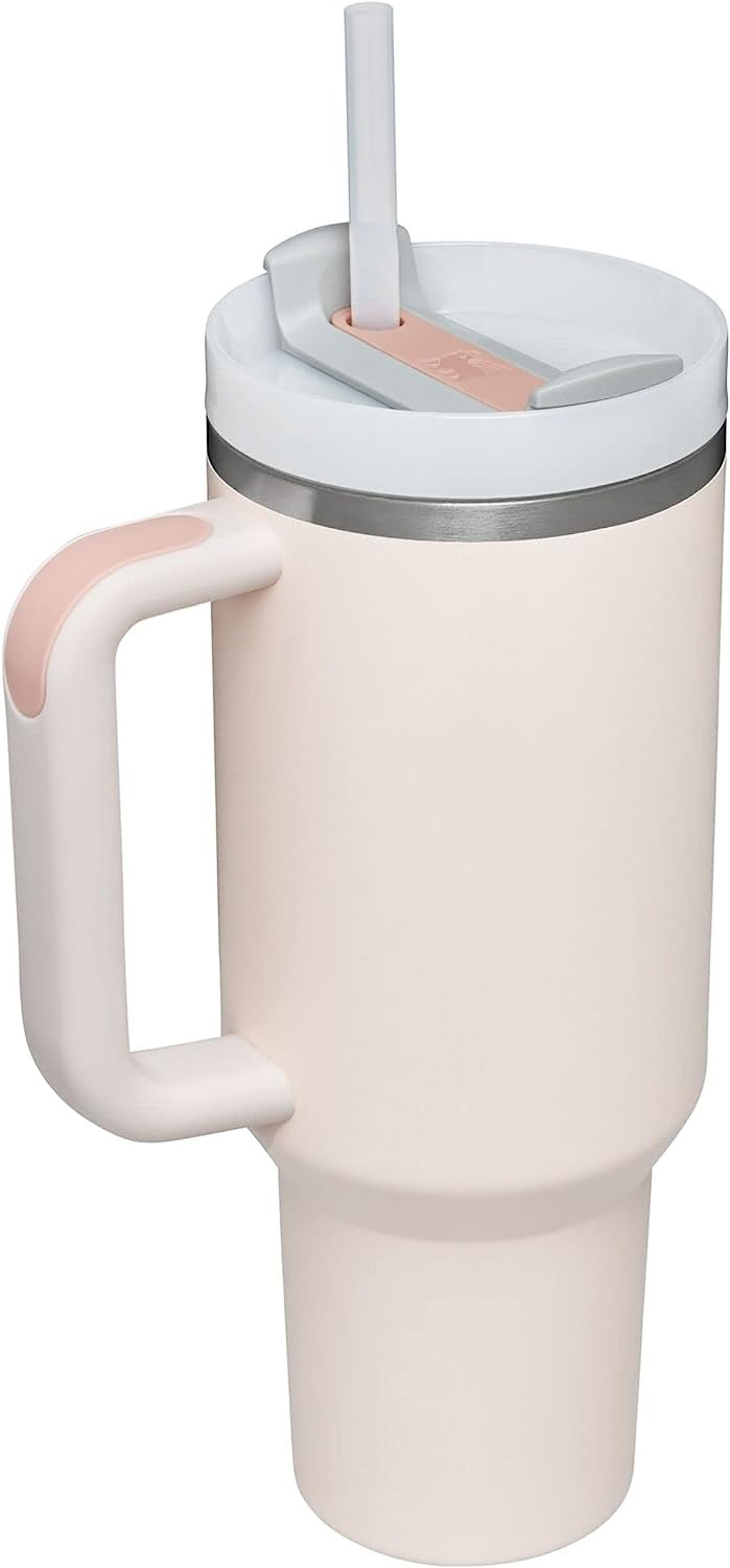 Stanley tumbler in blush color