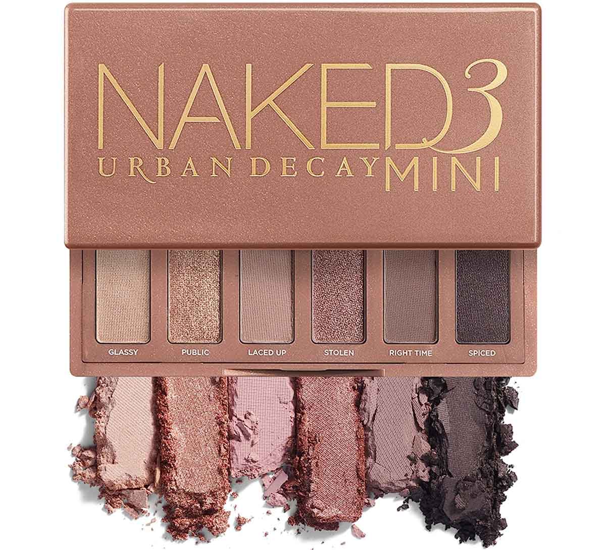 Urban Decay mini eye shadow palette of neutrals