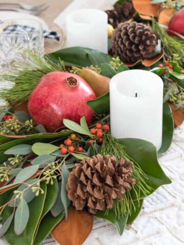 Christmas table decor ideas