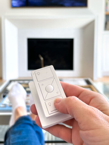 Lutron smart lighting using Pico remote