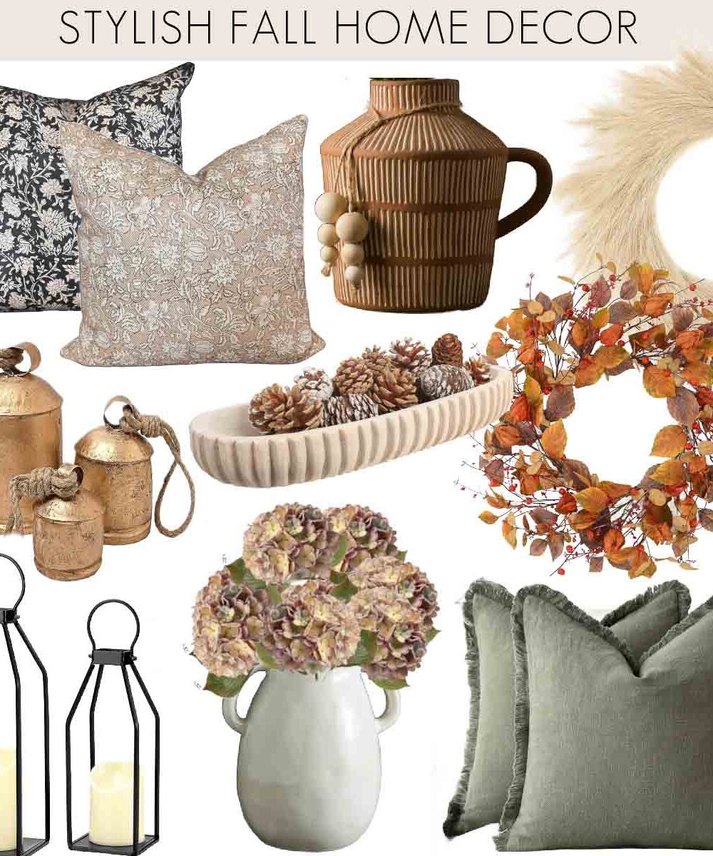 Stylish fall home decor finds