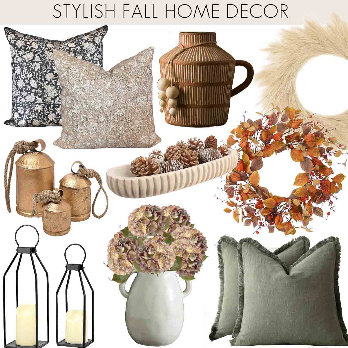 Stylish fall home decor finds