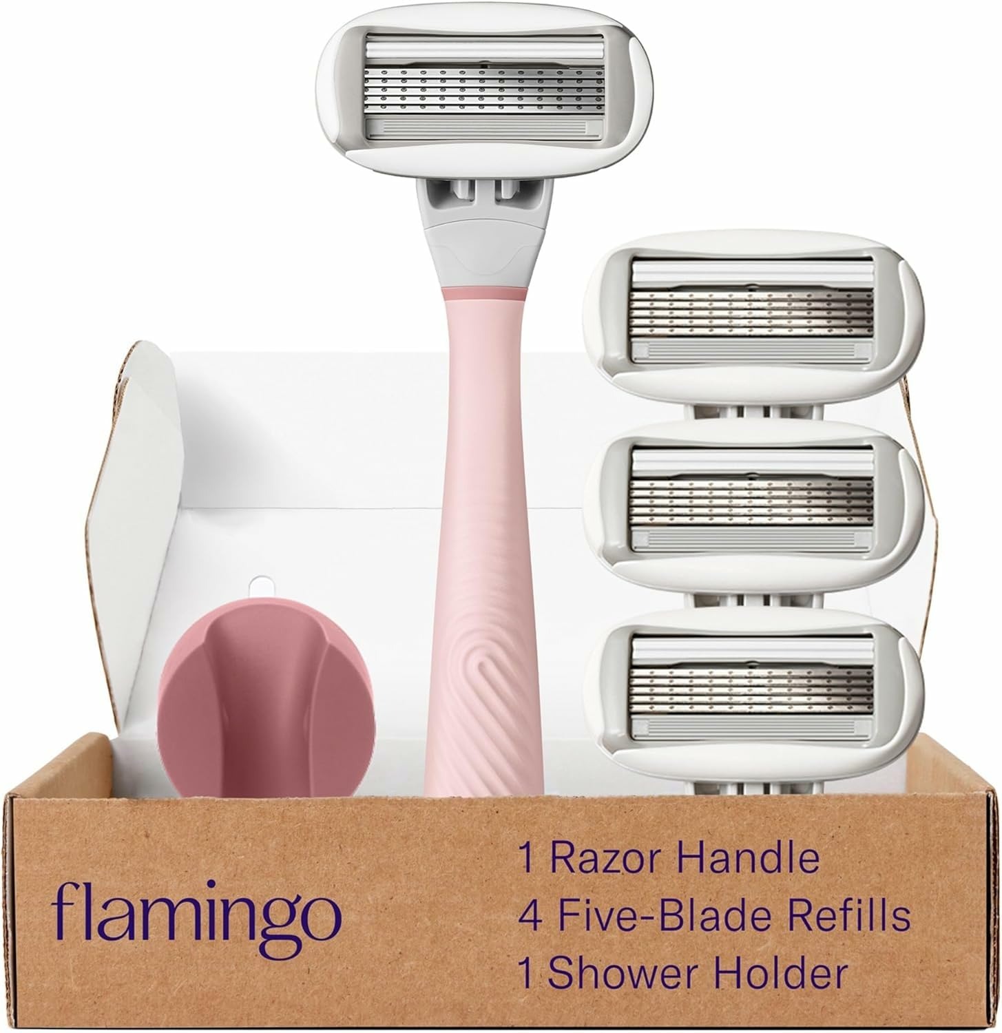 Flamingo razor starter set