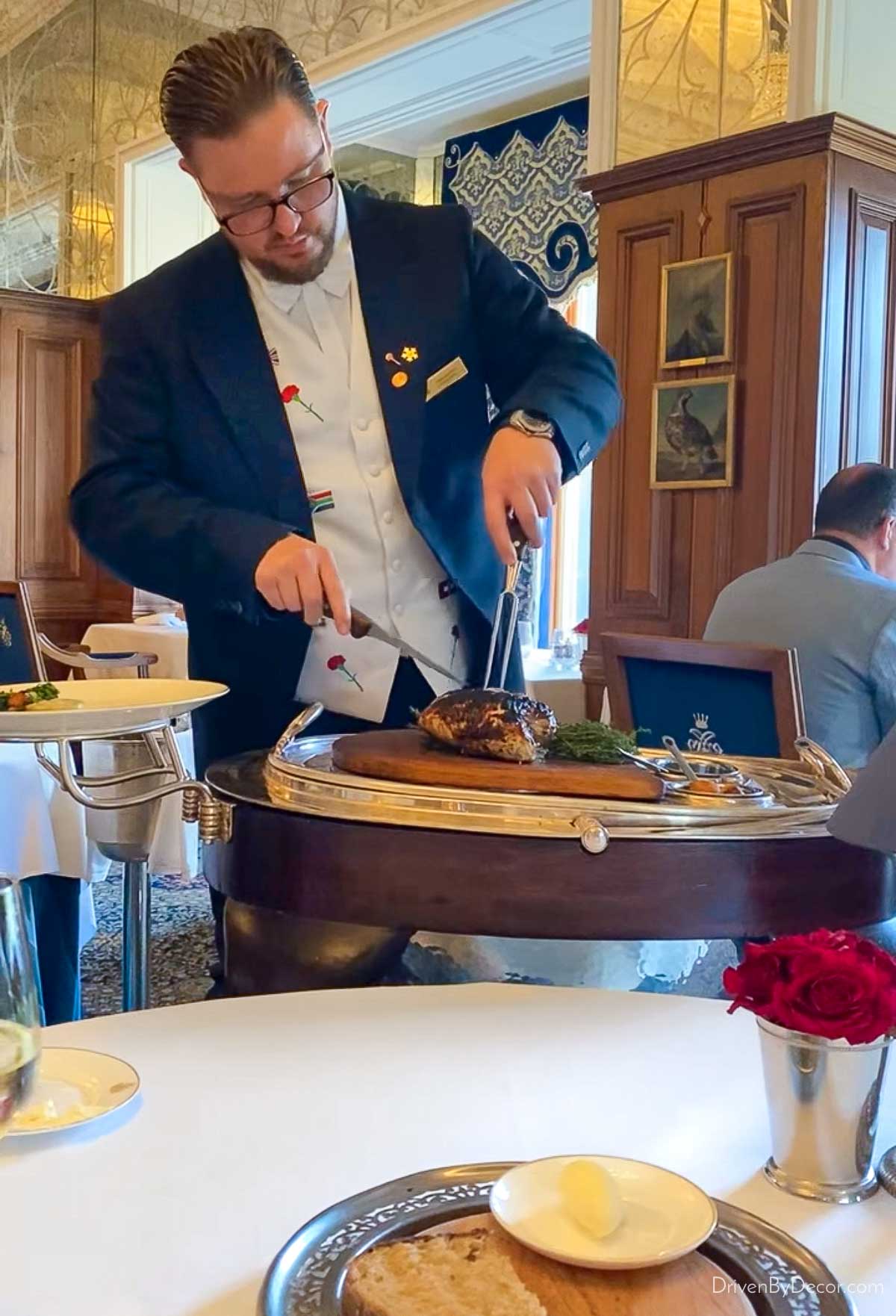 Ashford Castle dinner