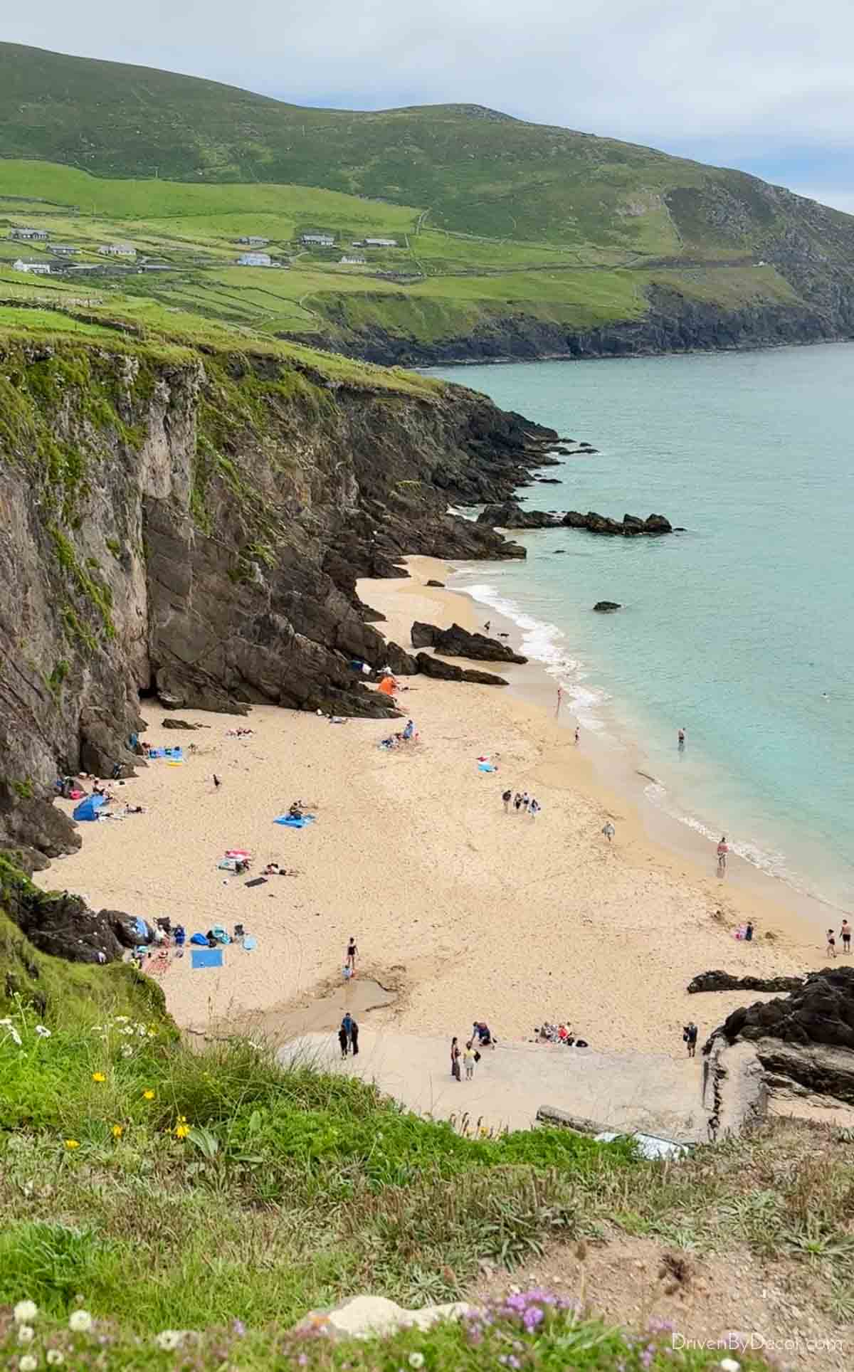 Cliffs on Ireland's coast