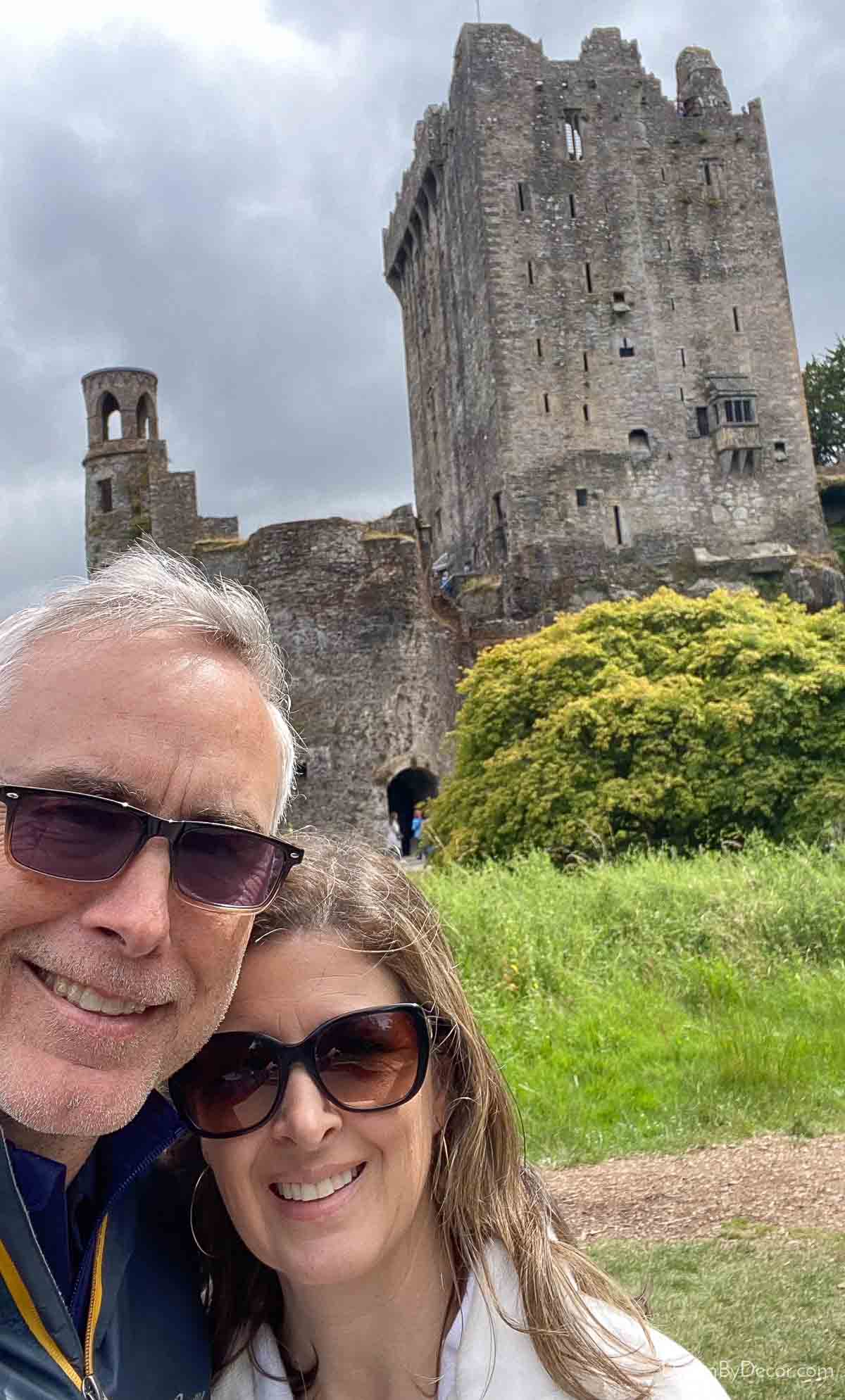 Selfie in front of Blarney Castle