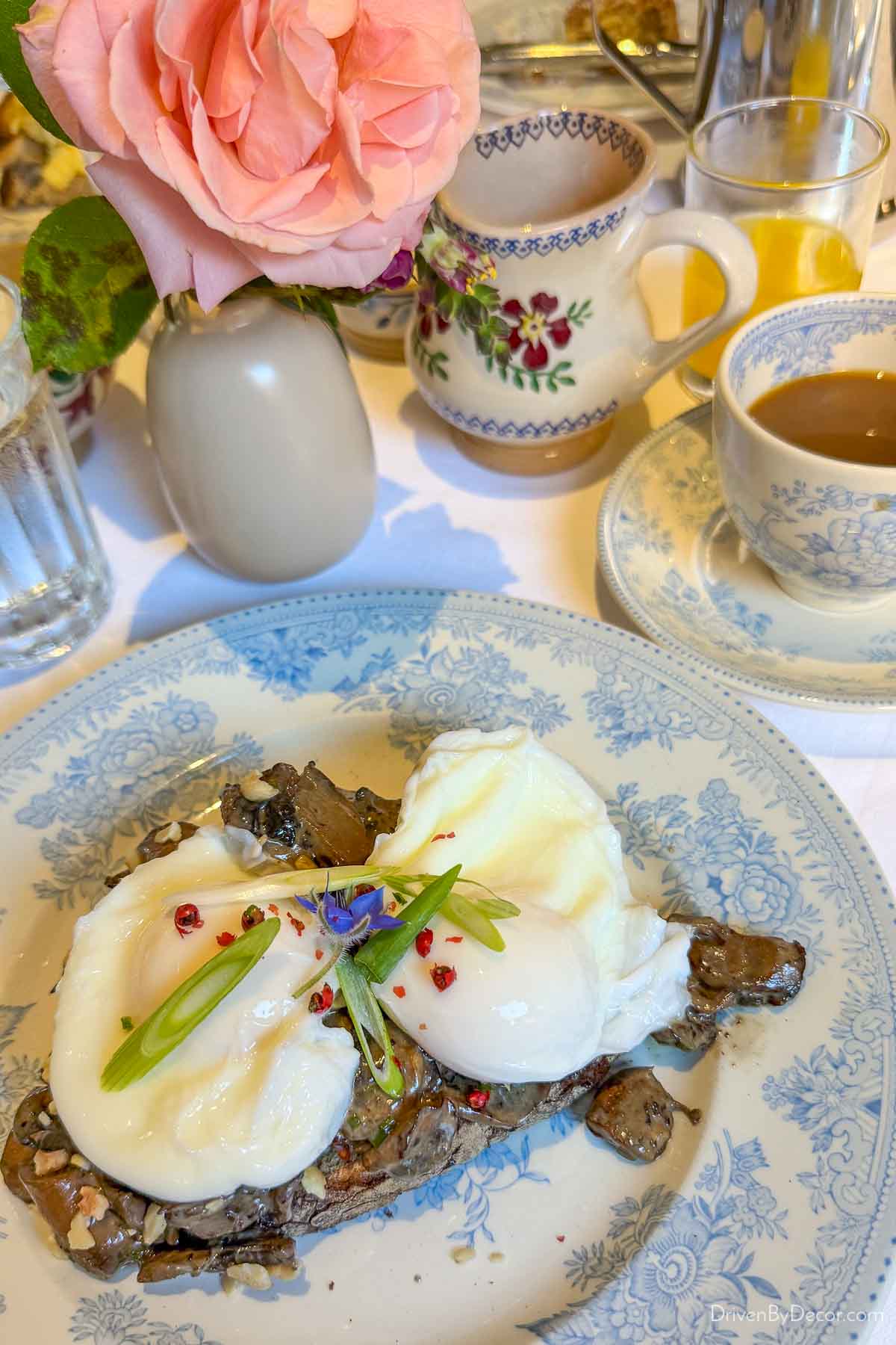Breakfast at Perryville House in Kinsale, Ireland