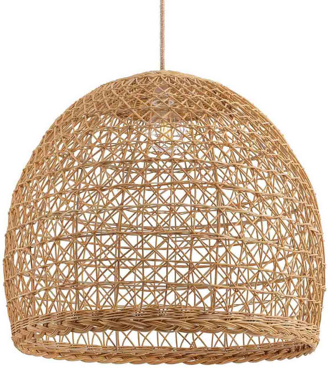 Large woven pendant