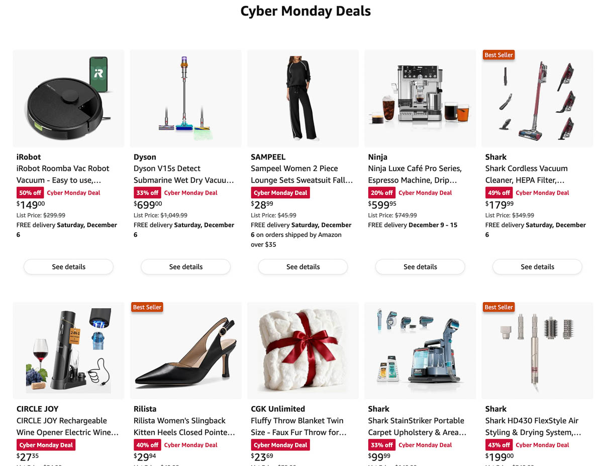 Amazon Cyber Monday Deals