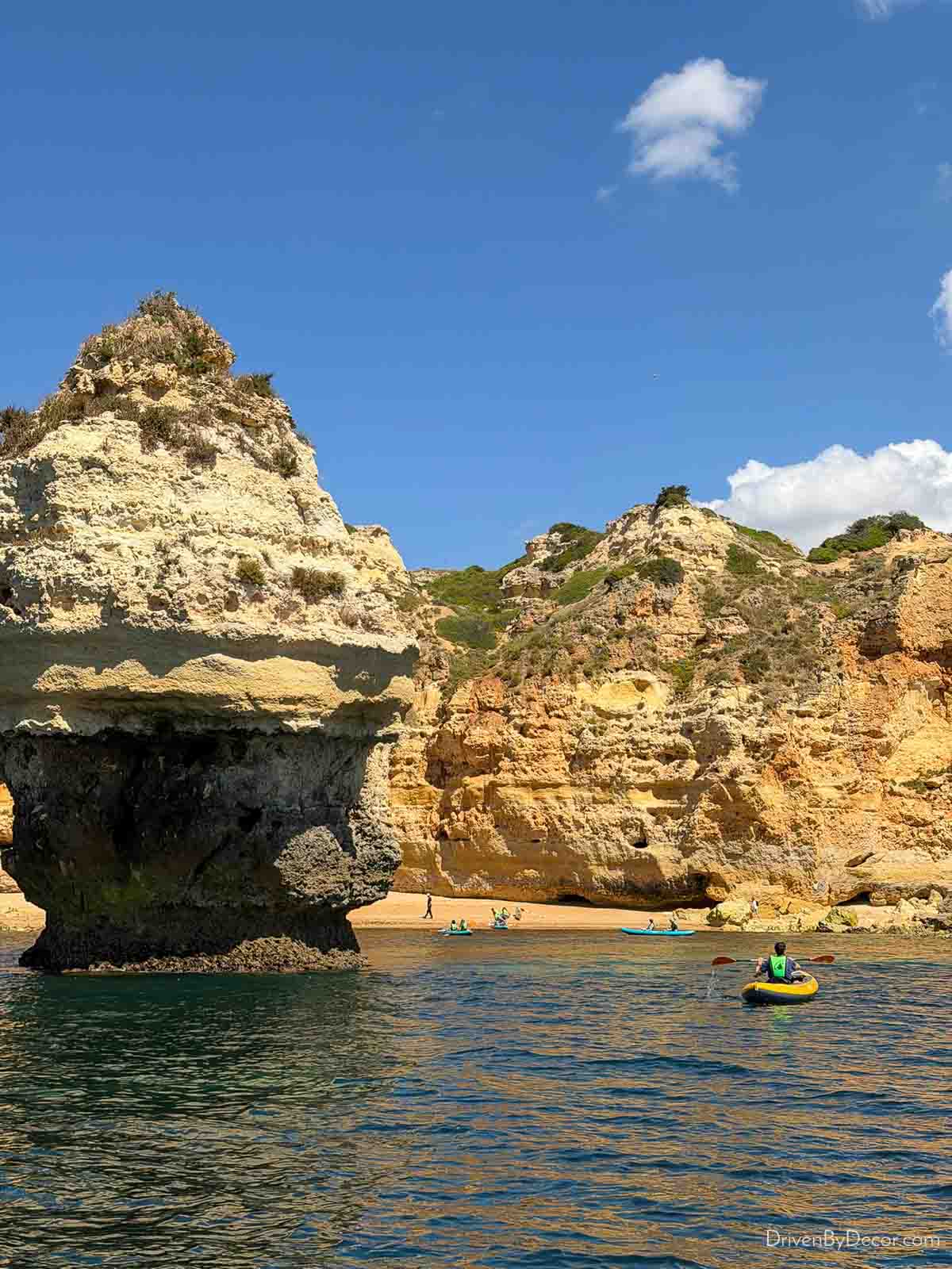 Rocky coastline of the Algarve
