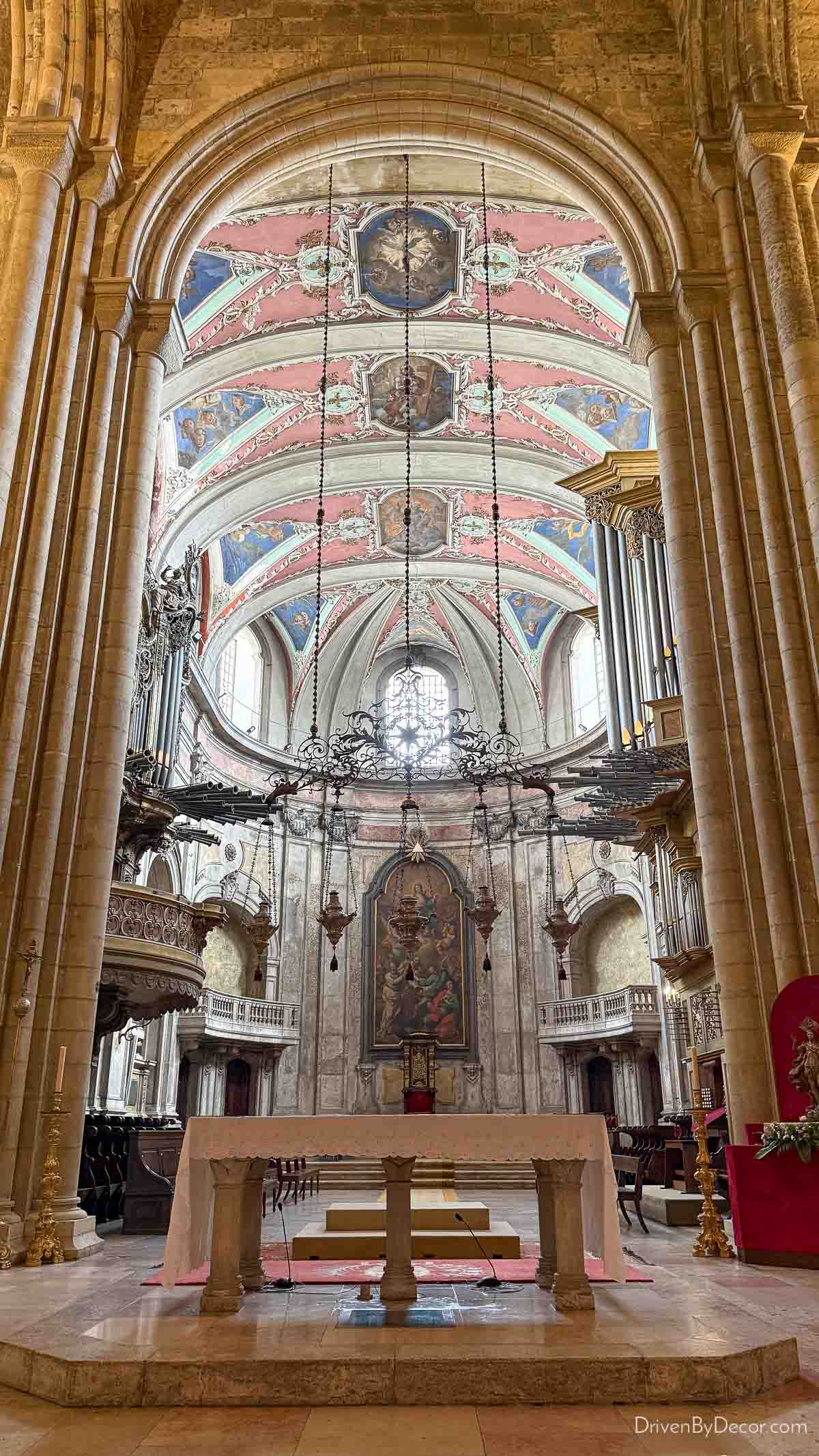 Inside Lisbon Cathedral