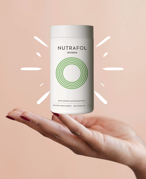 Bottle of Women's formula Nutrafol
